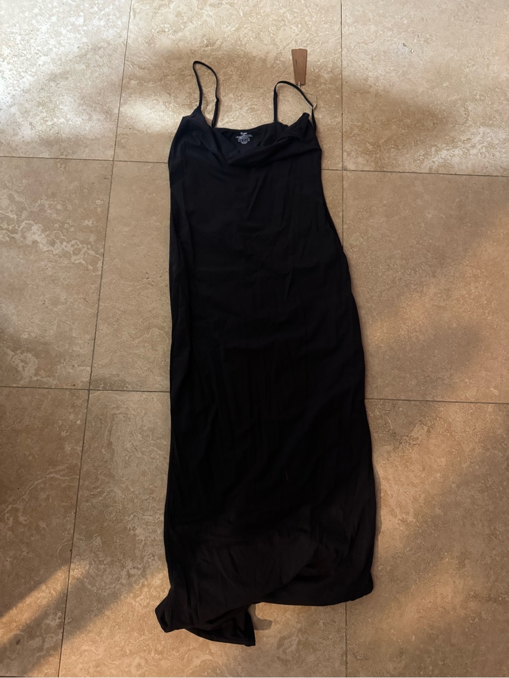 SKIMS Black Slip up “Fits Everybody” Dress NWT - Picture 3 of 5